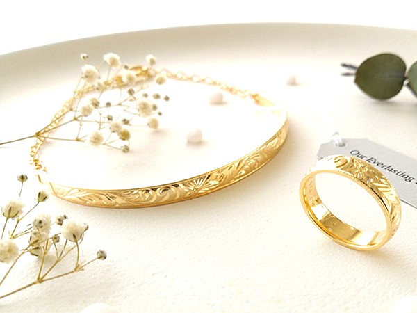 ハワイアンジュエリーをお好みでオーダーメイド＆マリッジリング